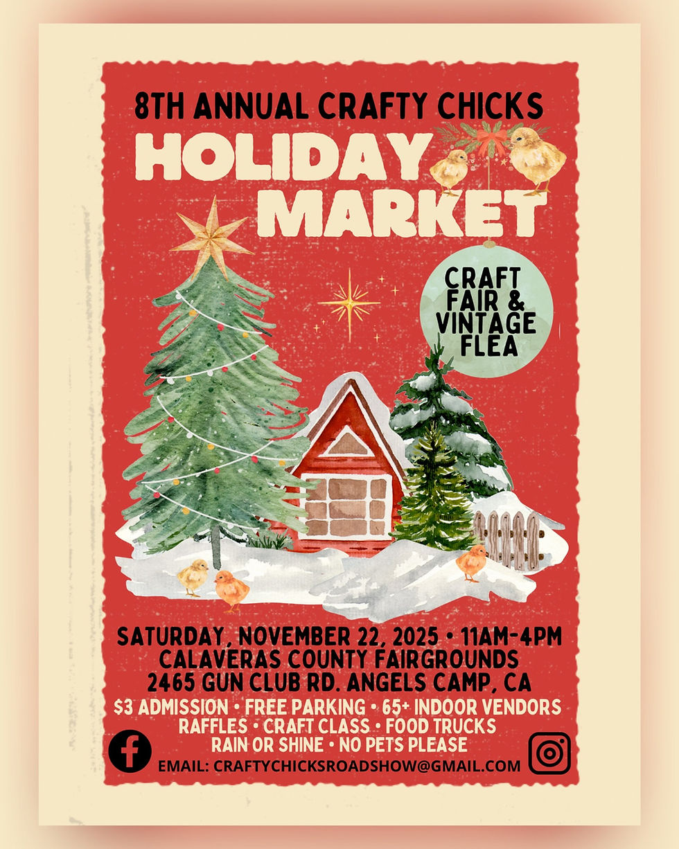 8th Annual Crafty Chicks Holiday Market