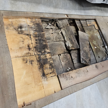 ECLIPSEで施工中の内装工事の様子