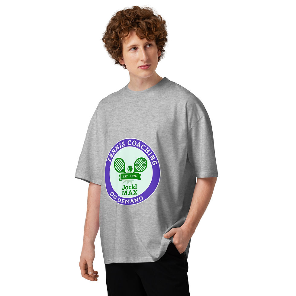 Miniaturbild: Unisex organic oversized high neck t-shirt
