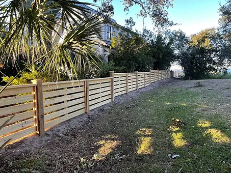 wood fence