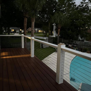 Cable Rail Fences in Goose Creek: Modern Style Meets Coastal Durability
