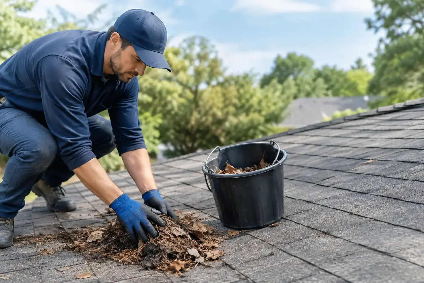 When a Roof Debris Removal Service Is Worth It