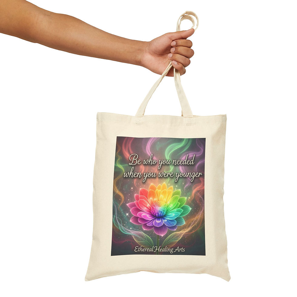 Thumbnail: "Be Who You Needed" Tote Bag