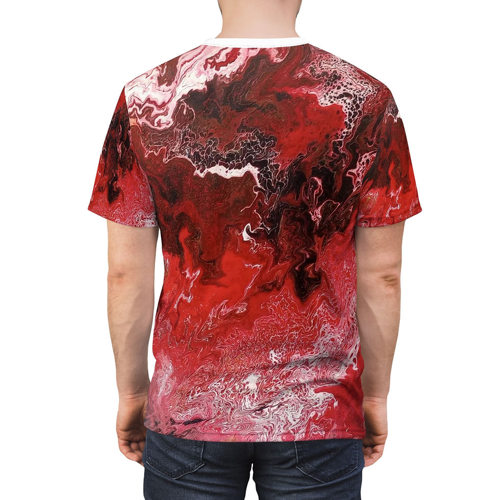 Thumbnail: "Sea of Red" Microfiber T-shirt