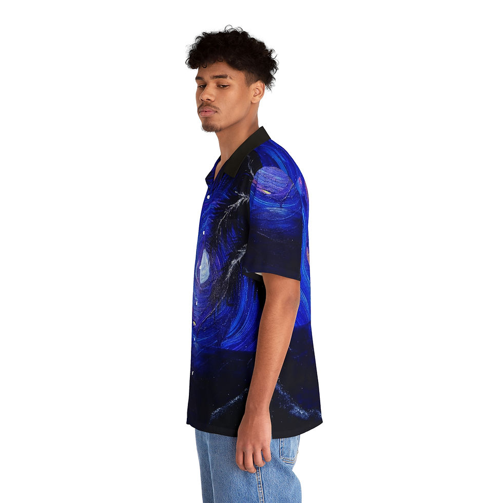 Thumbnail: "Integration" Men's Hawaiian Shirt