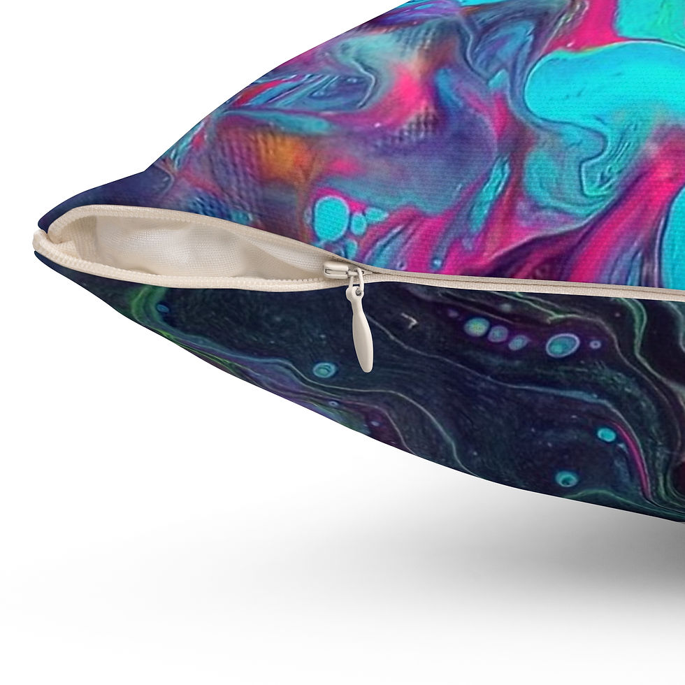 Thumbnail: "Galactic" Spun Polyester Square Pillow