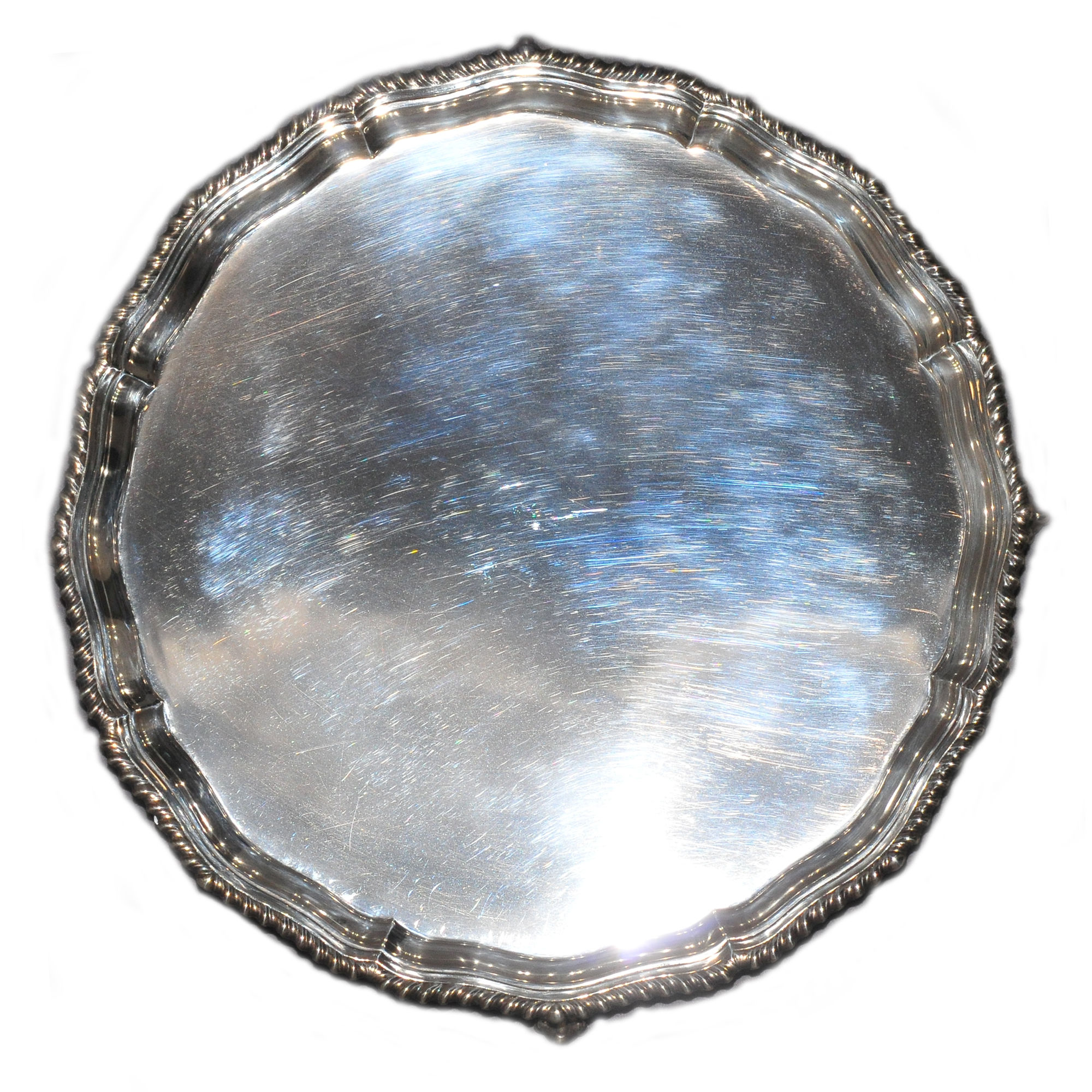 Pre-owned silver tray Cir 1964