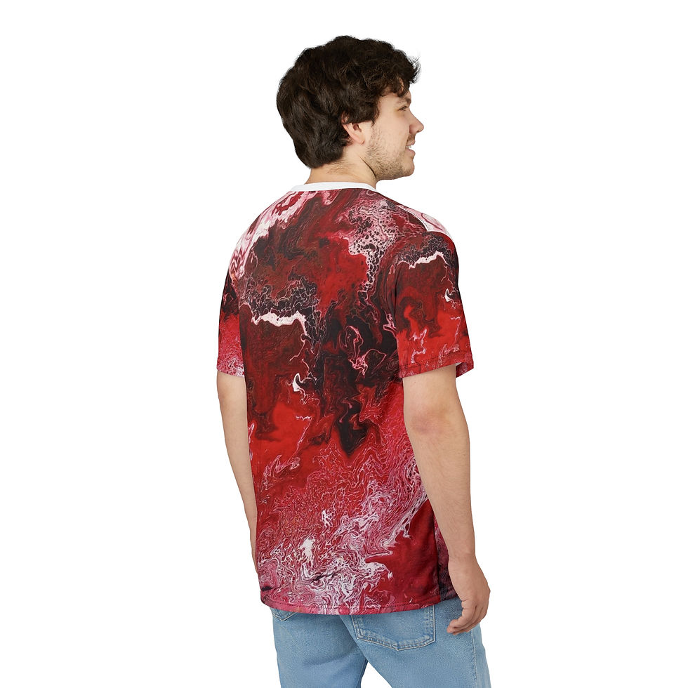 Thumbnail: "Sea of Red" Microfiber T-shirt