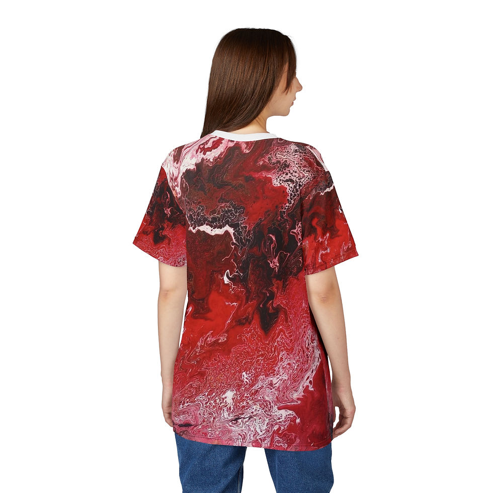 Thumbnail: "Sea of Red" Microfiber T-shirt