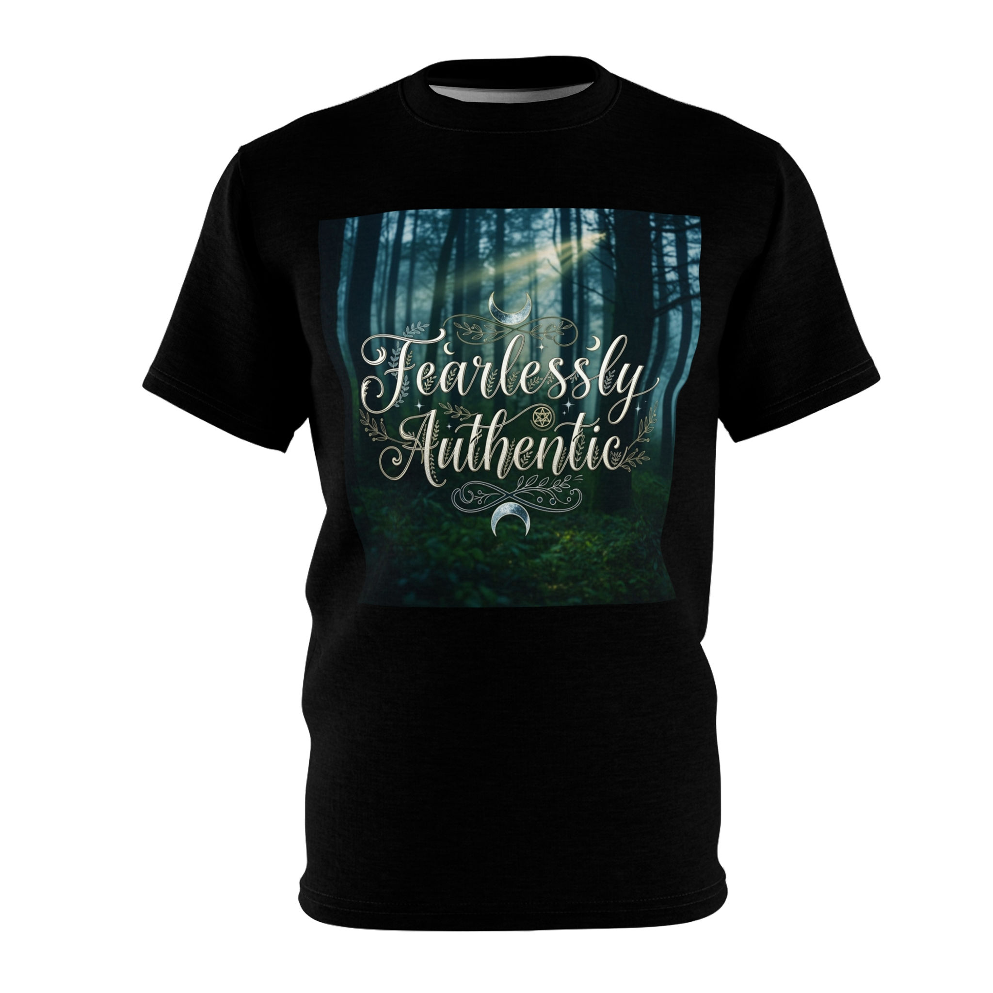"Fearlessly Authentic" Forest Vibes Unisex T-Shirt
