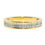 Thumbnail: Pre-owned diamonds testing 18ct yellow gold half eternity ring