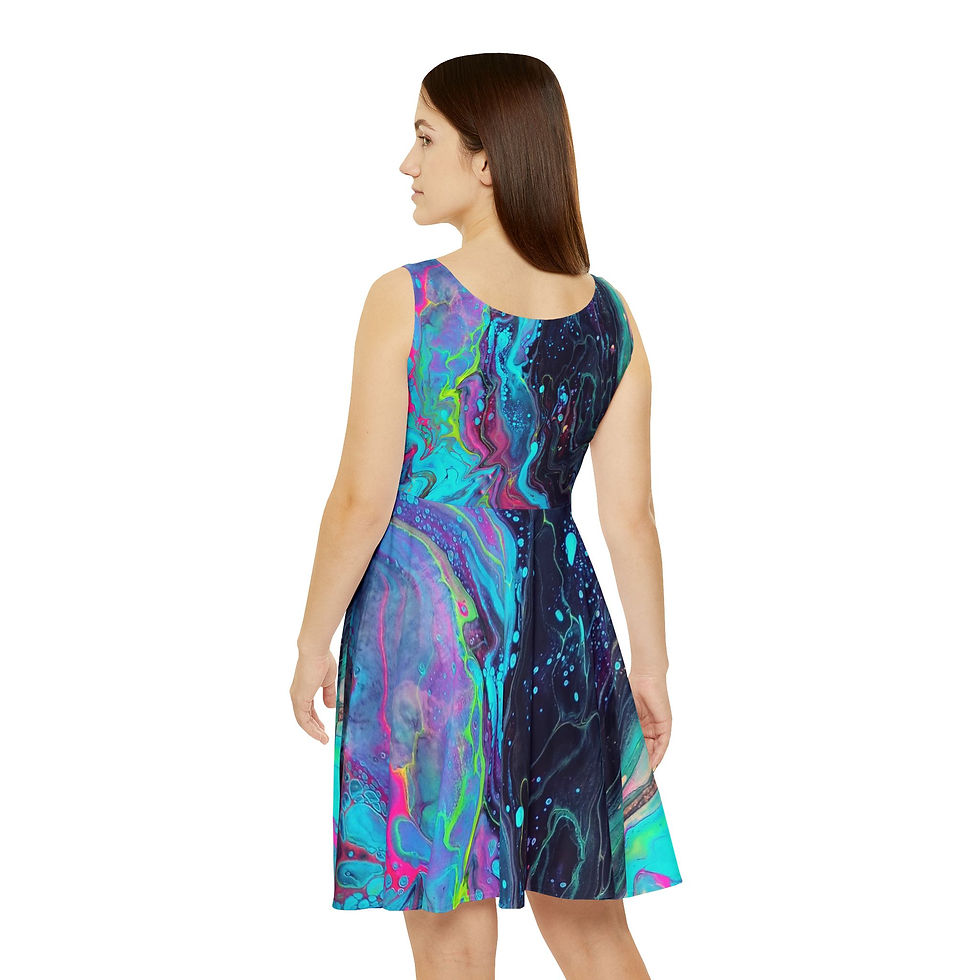 Thumbnail: "Galactic" Women's Skater Dress