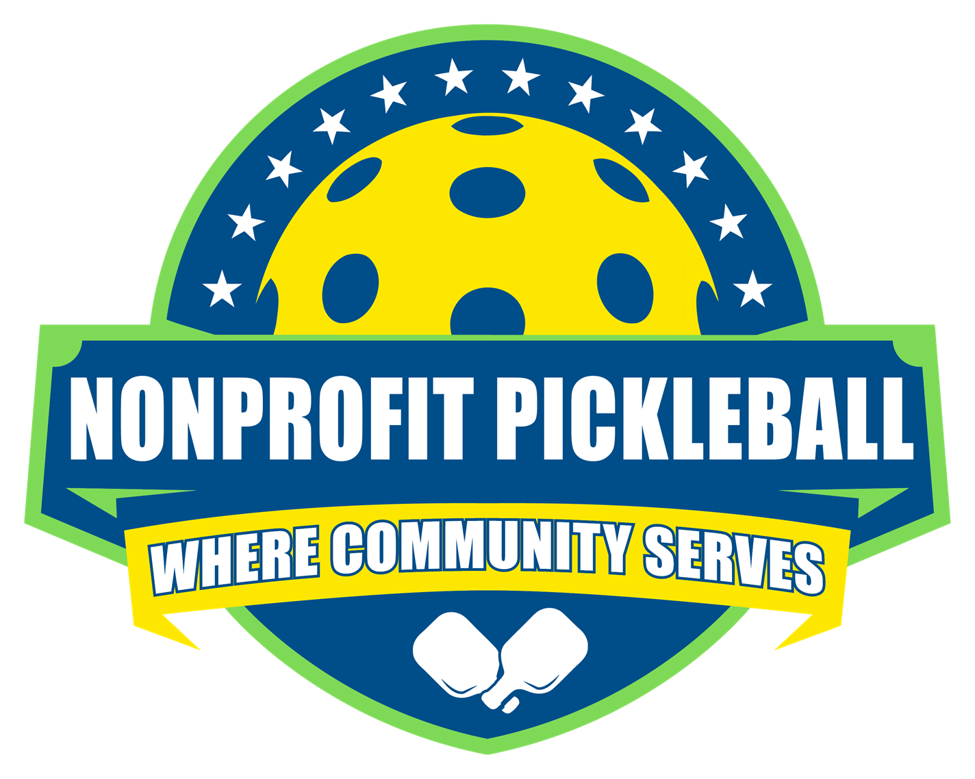 Nonprofit Pickleball logo