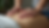 Close-up view of therapist applying deep pressure on back muscles
