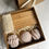 Thumbnail: Gift box (3 soaps, exfoliating pouch, soap dish)