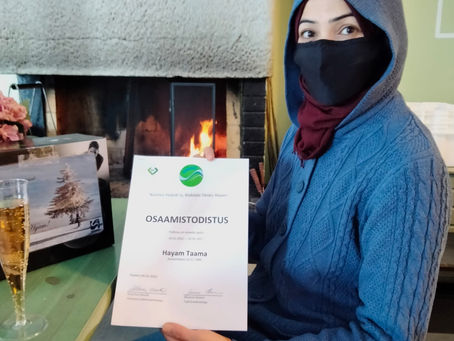 Osaamistodistus Hayamille!