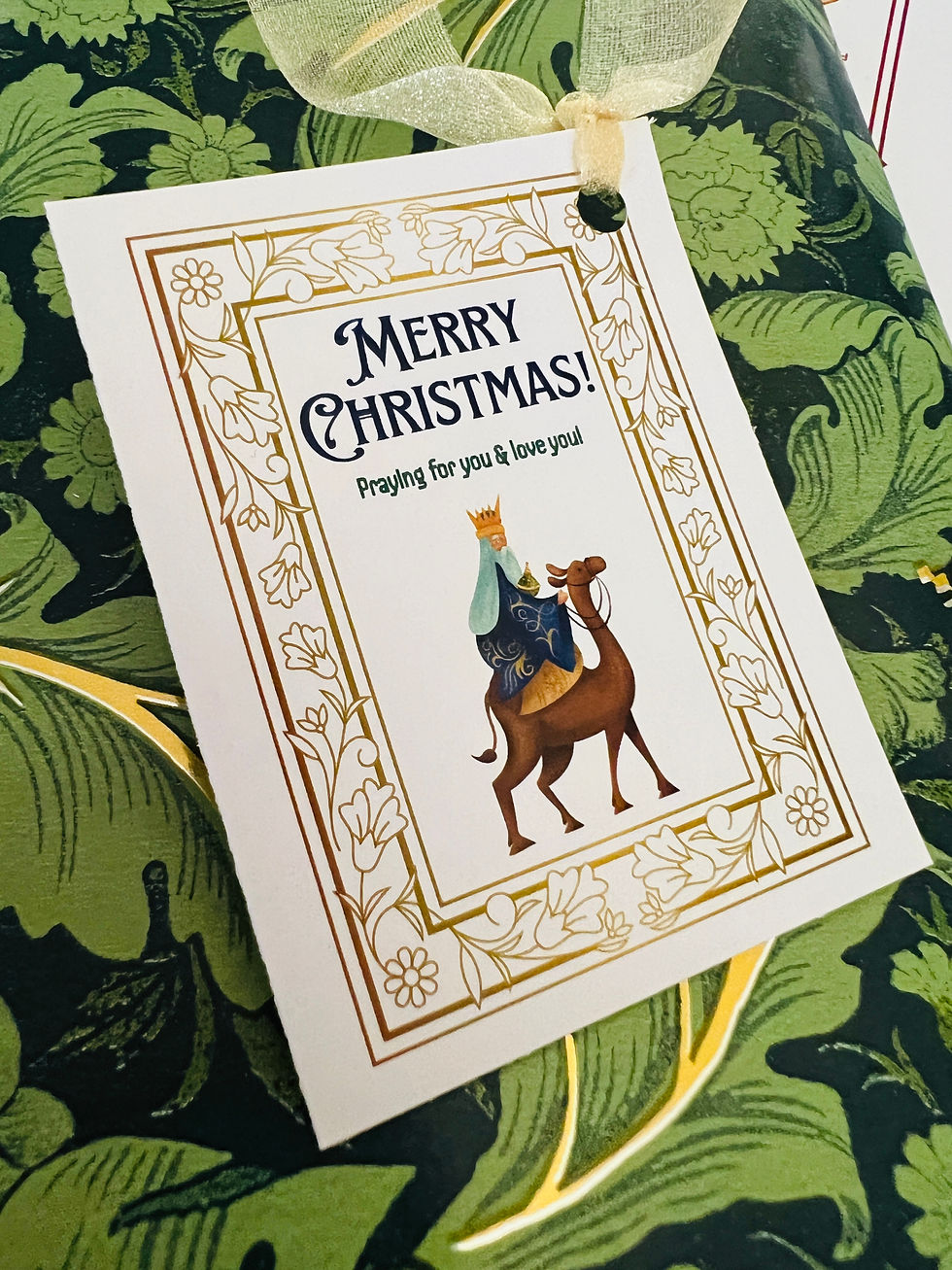 Thumbnail: Wise Men Christmas Tags - Instant Download