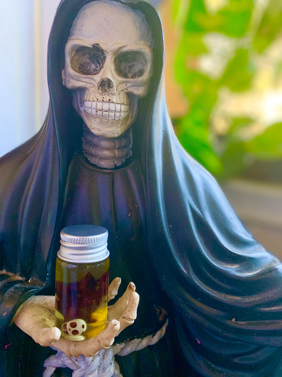 Santa muerte oil