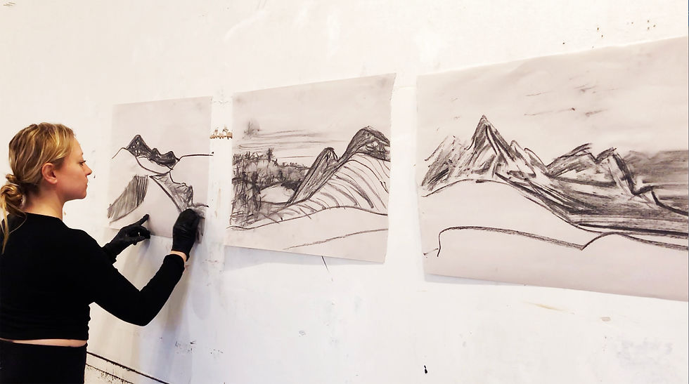 Drawing with Sonoma Charcoal