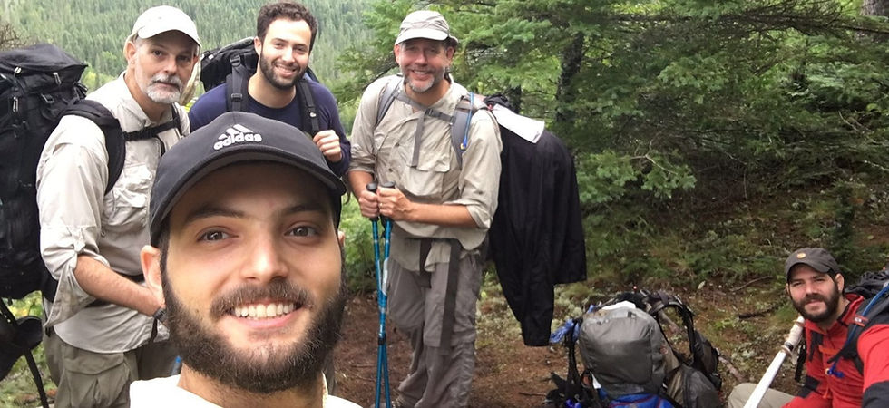 Cinco días de "tiandad"; cuatro Grunbergs y un Goshen en Isle Royale