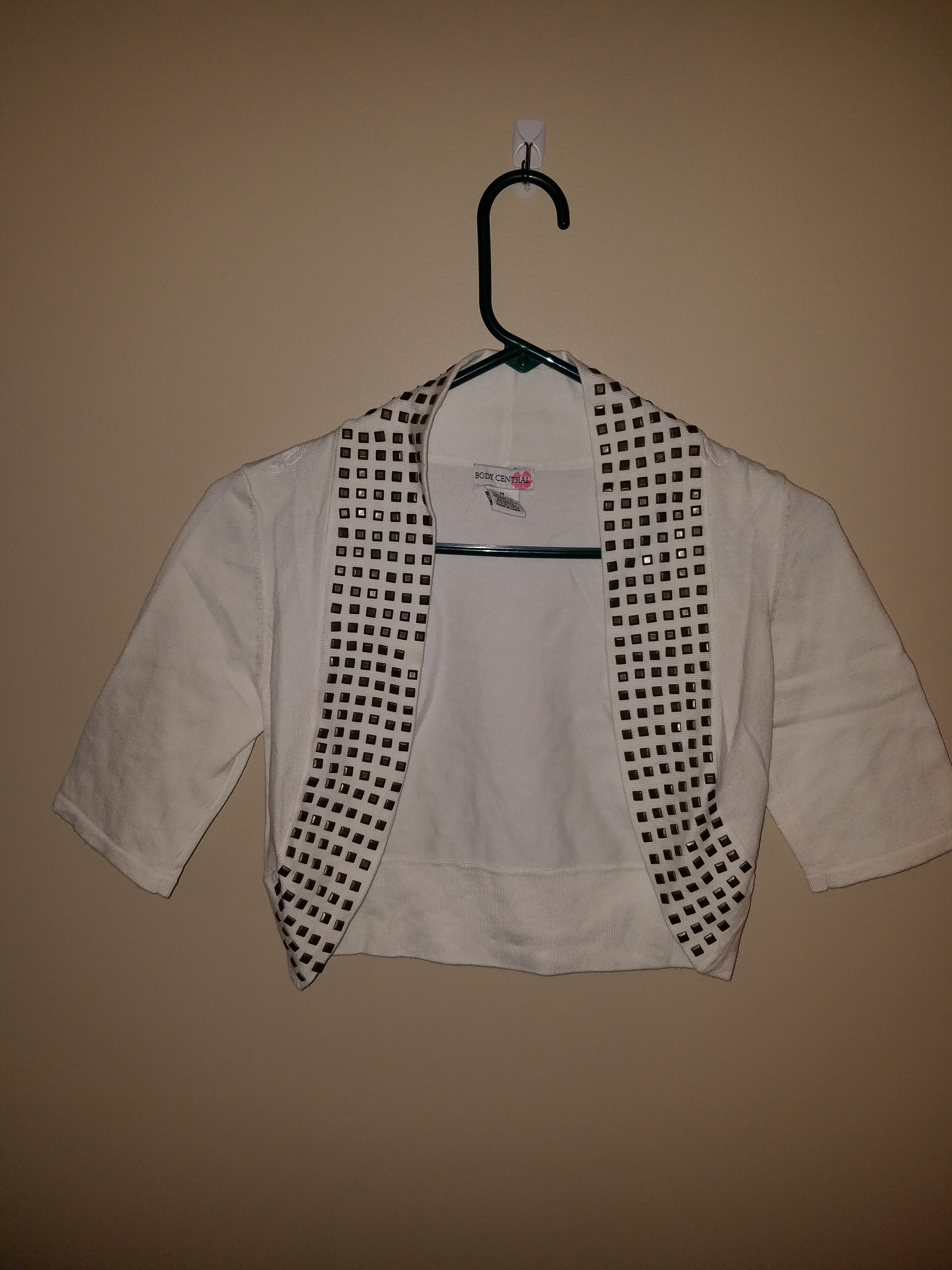 Body Central Women's Dress Sweater size: Medium Color: White