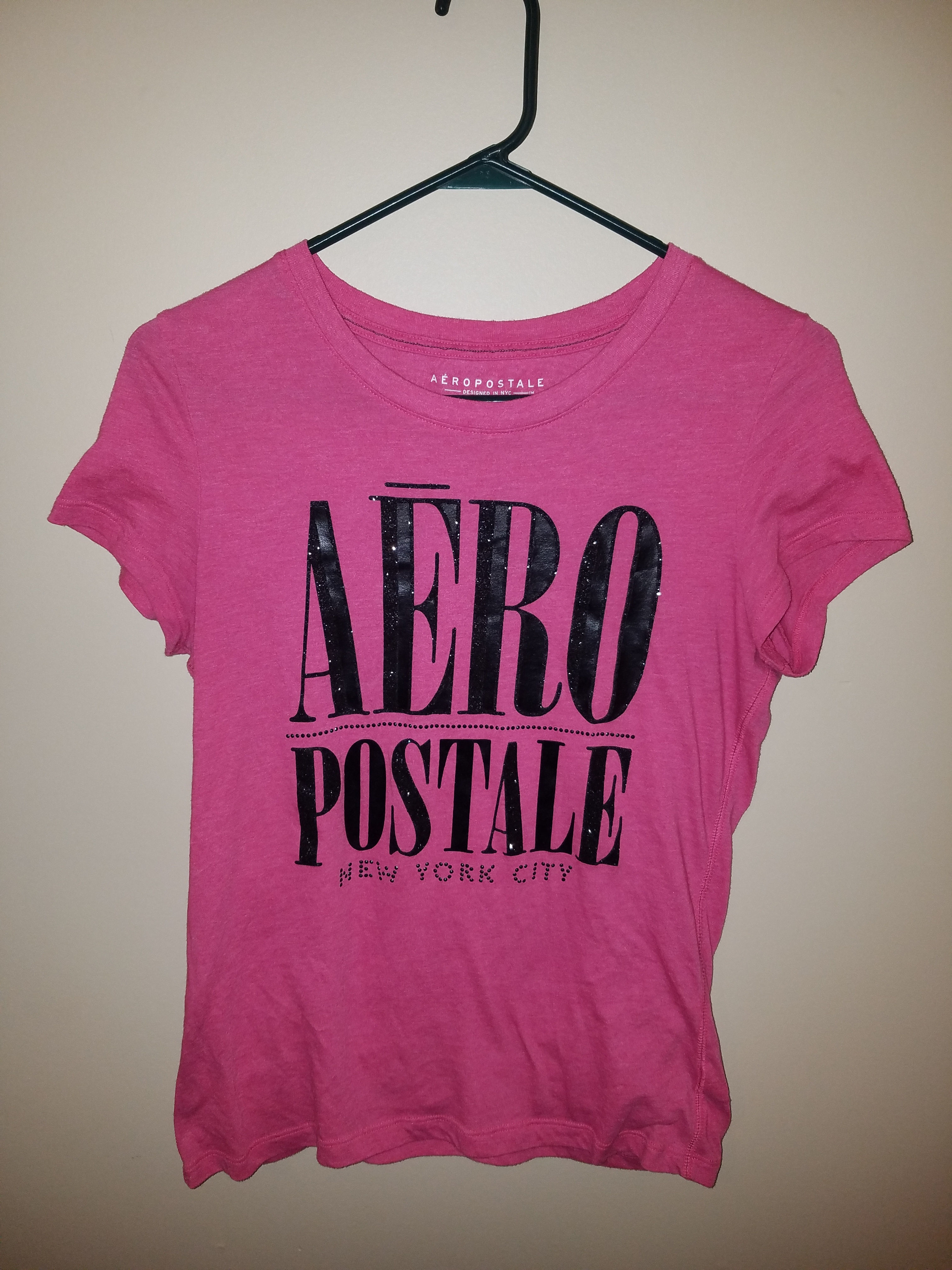 Aeropostale; Women's T-Shirt; Large; Pink