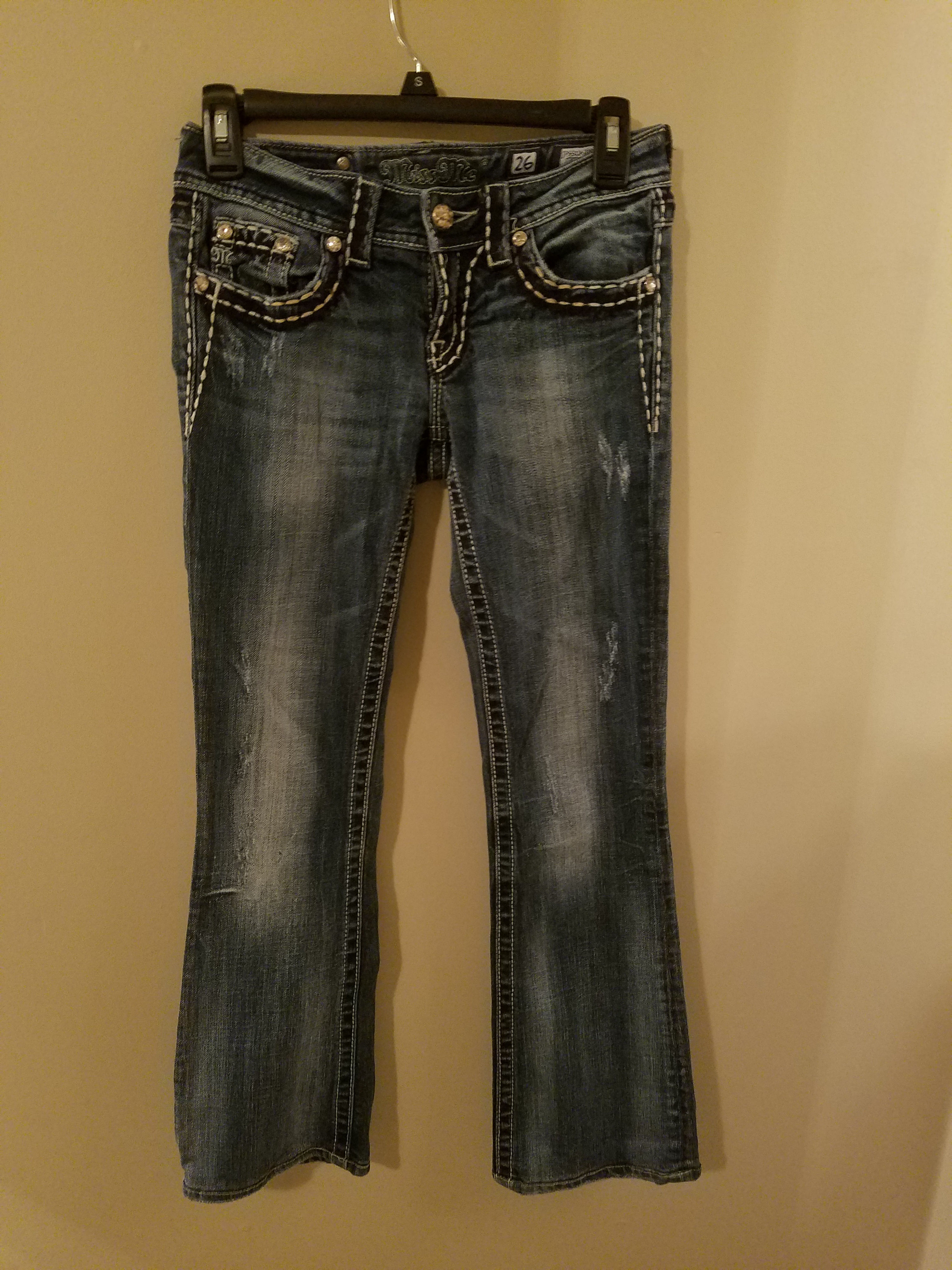 Miss Me Jeans ; Size 26 (JPSS01416R) Boot