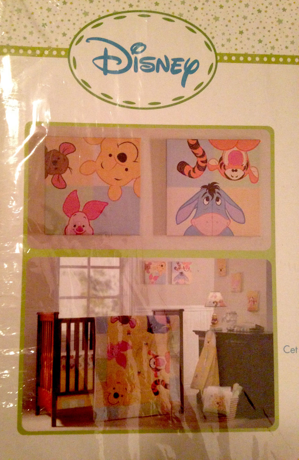 Thumbnail: Winnie the Pooh (wall art for child's bedroom)(New in Packaging)