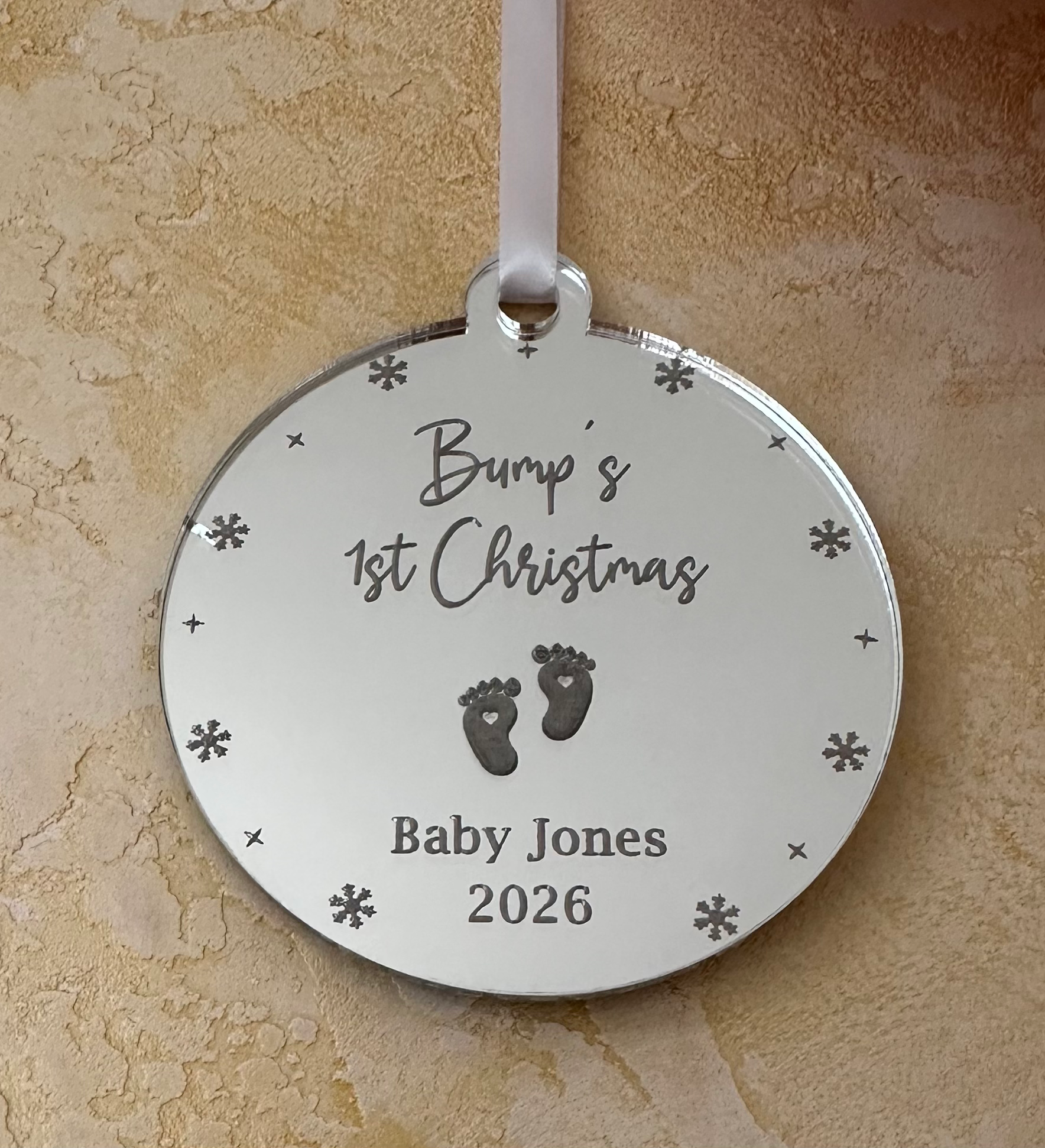 Bump’s 1st Christmas Bauble