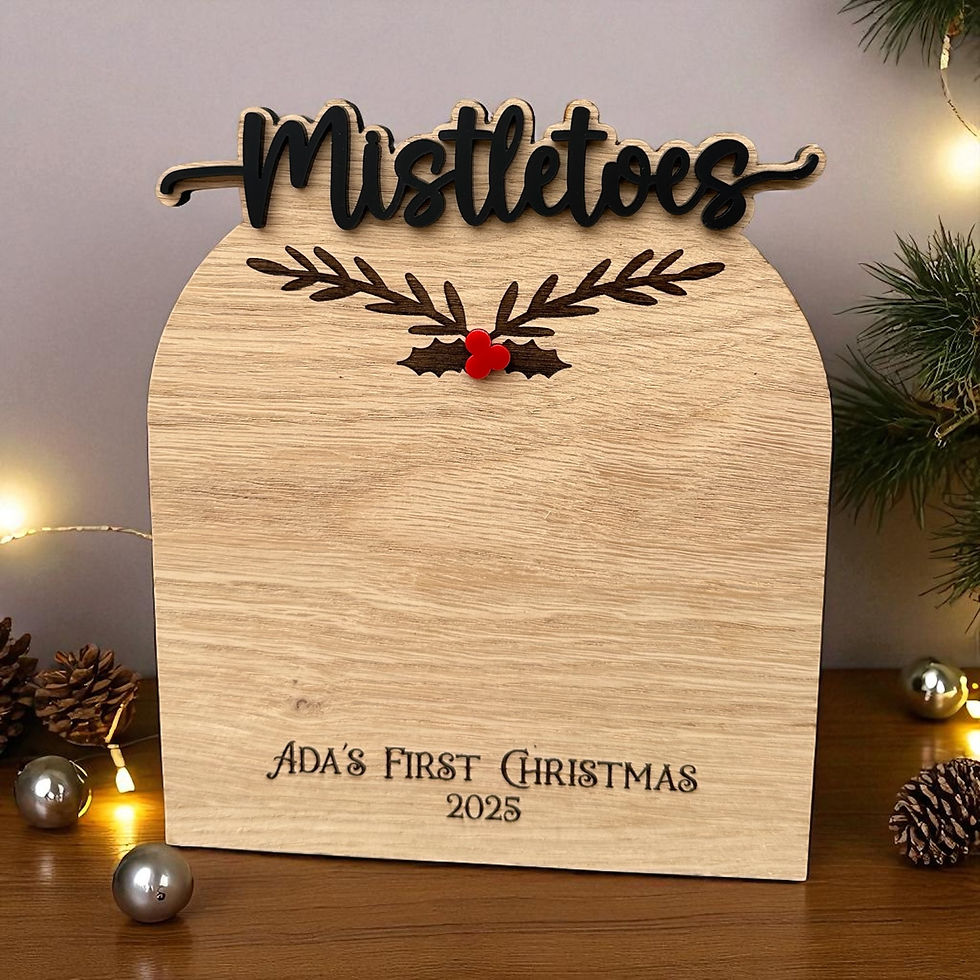 Baby’s First Christmas DIY Keepsake Plaque