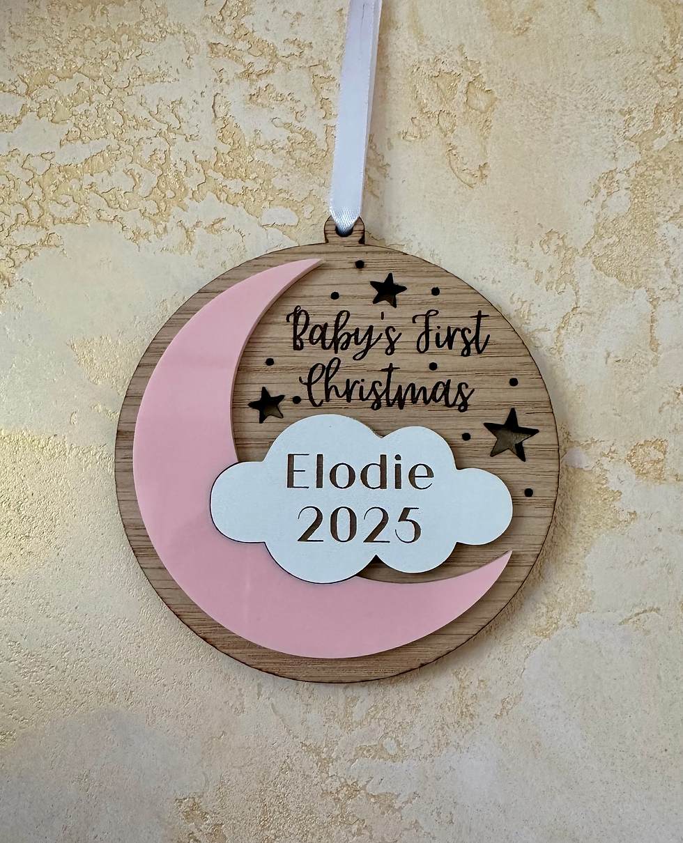 Thumbnail: Baby’s First Christmas Bauble
