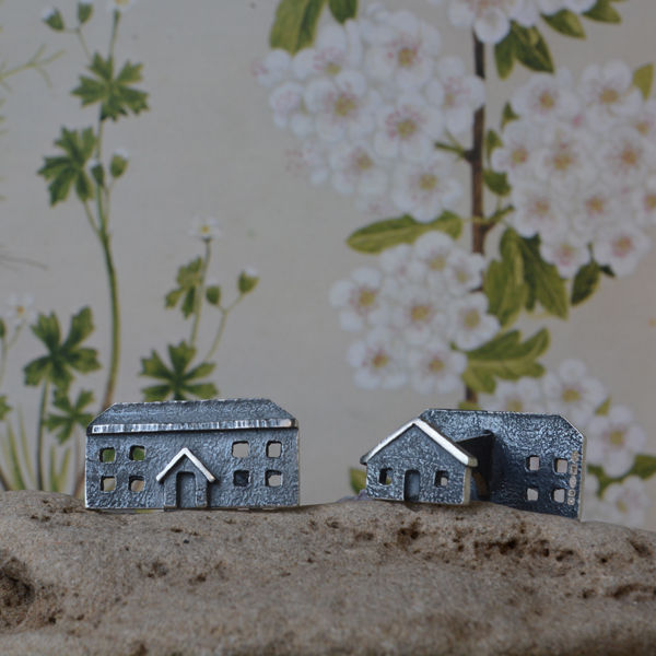 Thumbnail: Architectural Silver Cufflinks