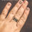 Thumbnail: Aluminum Single Layer Stamped Ring