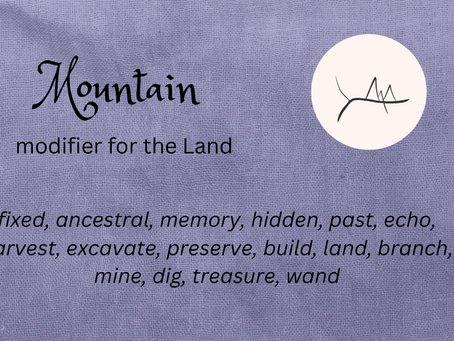Ogham Tuesday: Mountain