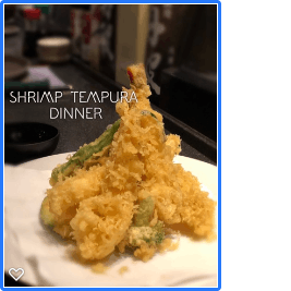 Shrimp Tempura Dinner