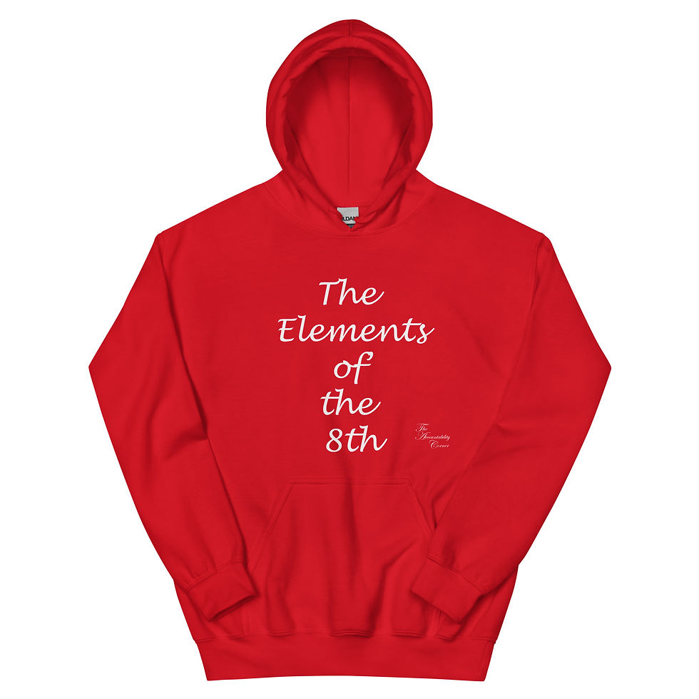 Thumbnail: The Elements of the 8th - Unisex Hoodie