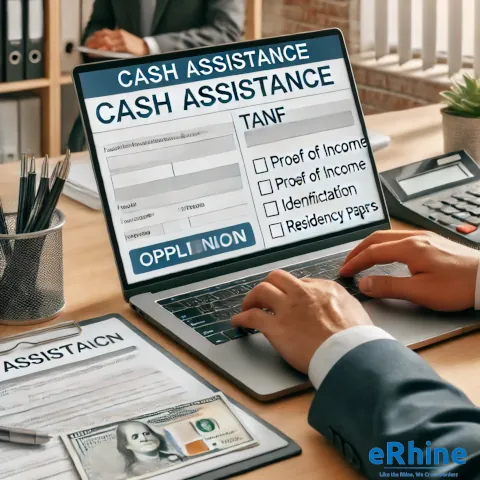 TANF Application Assistance by eRhine LLC – expert support for Temporary Assistance for Needy Families (TANF) applications, ensuring accurate and timely submission.