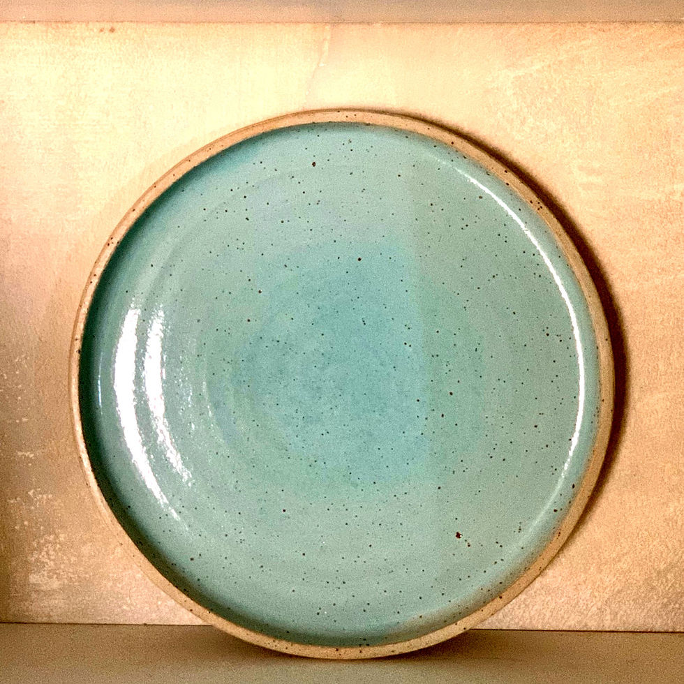 Miniature : Assiette Turquoise