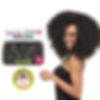 Thumbnail: JANET  Clip-ins 100% (HH) 4c Kinky  8pcs
