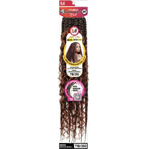 Thumbnail: INFUSION DEEP CURL BOHO BOX BRAID 24
