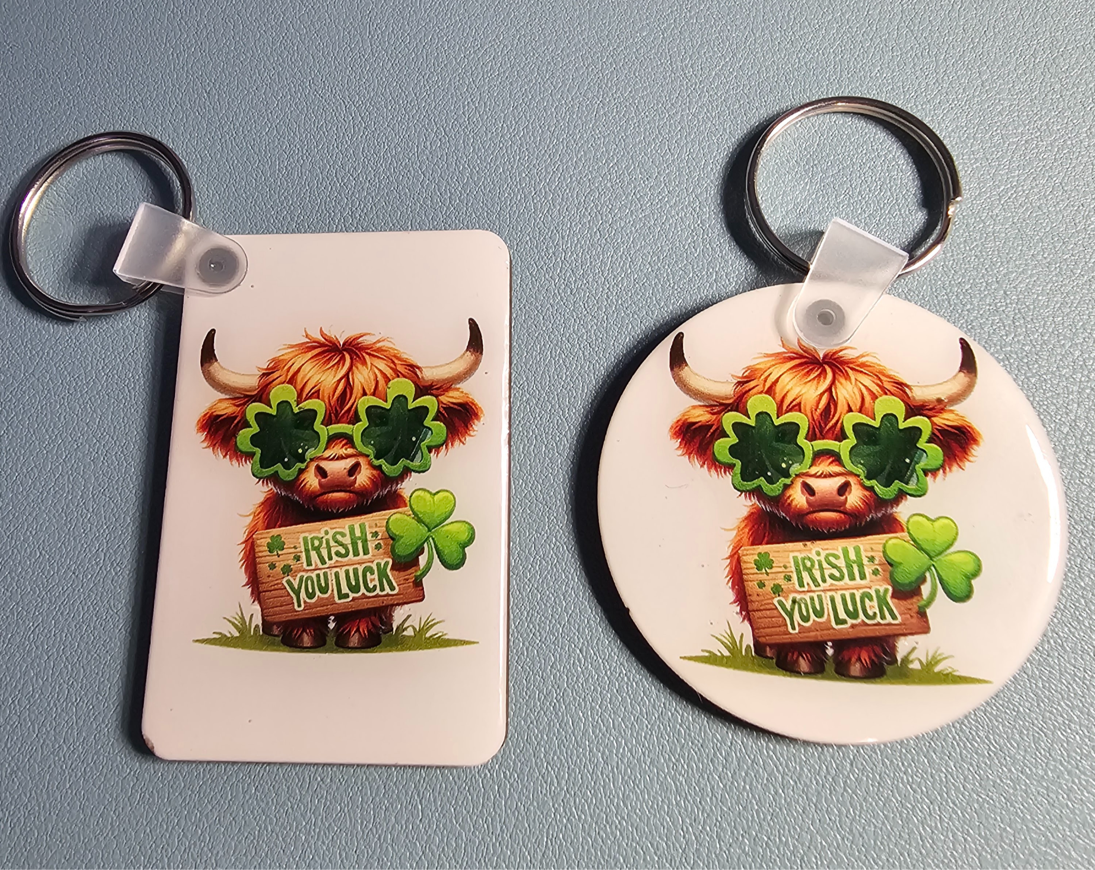 Keychain - St. Patty Wish