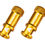 Thumbnail: Granite Tubeless Valves - Pair - Gold - 44mm