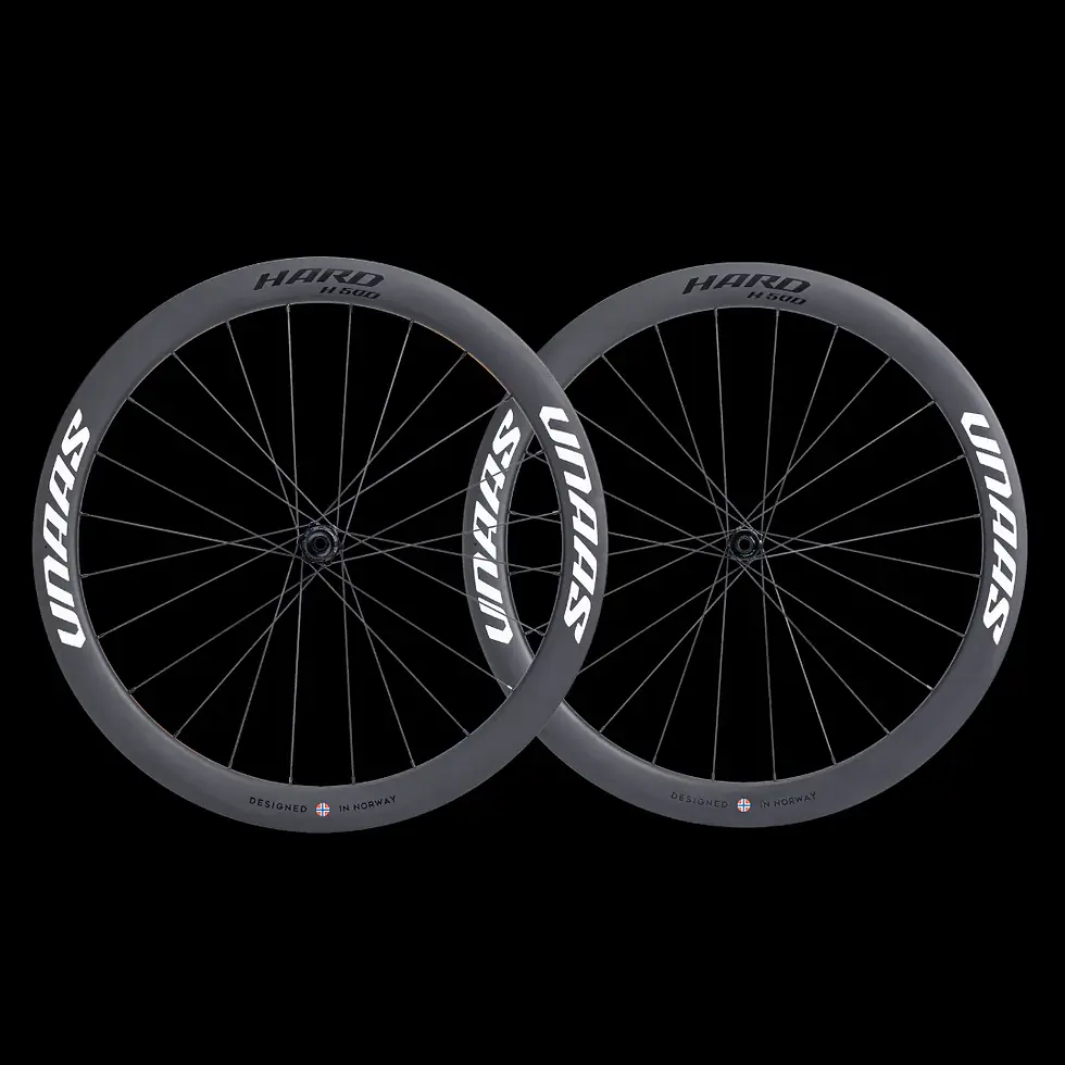 Thumbnail: Winspace - Unaas Hard D50 - Carbon Road Wheelset