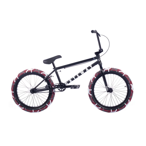 Red and white bmx bike sale