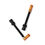 Thumbnail: Granite Tubeless Valves - Pair - Orange - 60mm