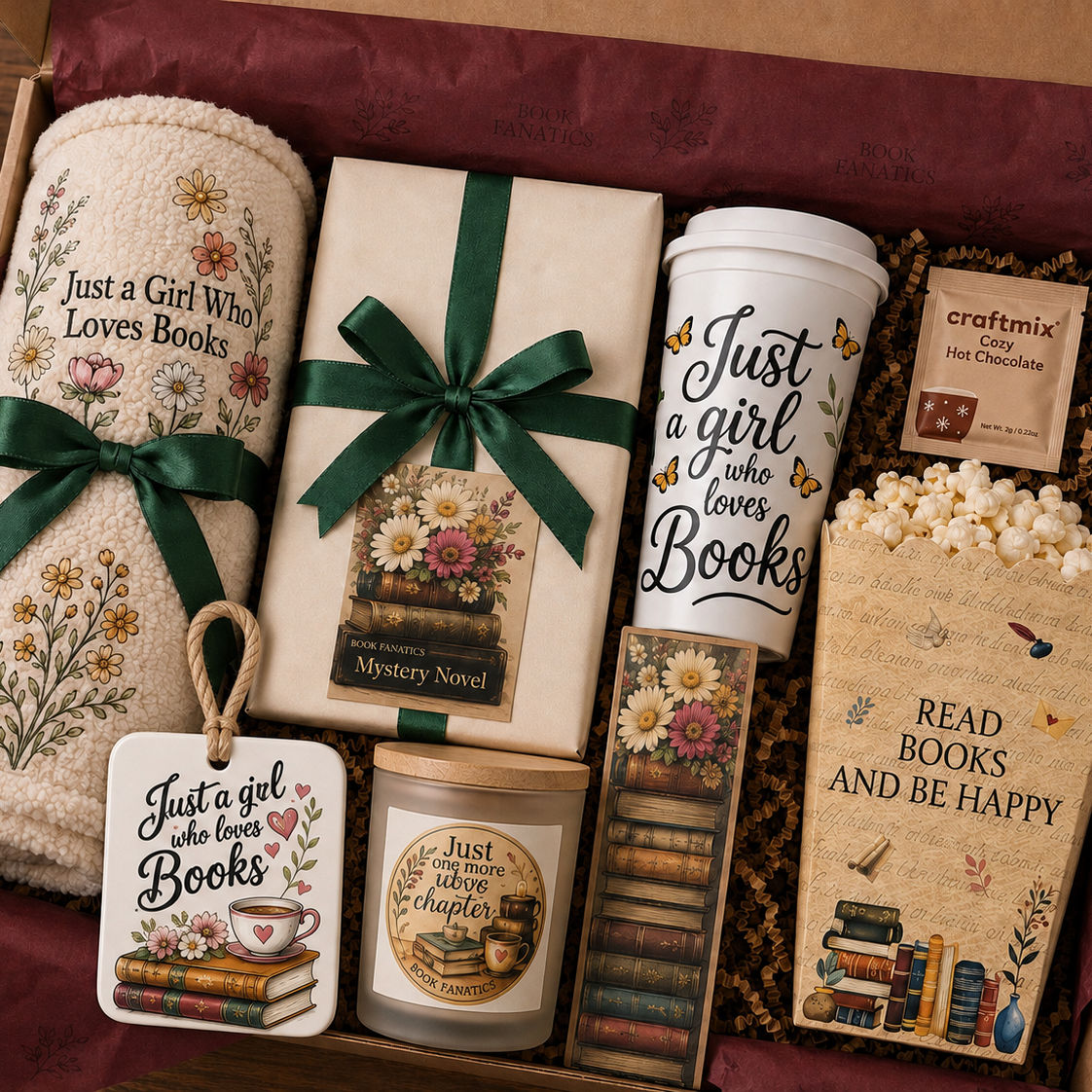 Distinguished Book Fanatics Subscription. Choose your preferred GENRE.