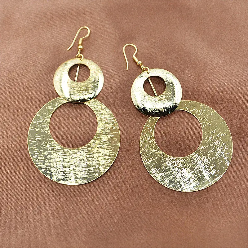 Thumbnail: Trendy Leaves 2022 Earings Bohemia Metal Tassel Earrings Long Earr