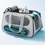 Thumbnail: Pet Carrier Bag Soft Sided Collapsible Portable PET Travel Carrier Bag Pet Carri