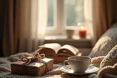 a-cozy-reading-nook-with-soft-lighting-featuring-a-wrapped-gift-box-and-a-warm-cup-of-tea-