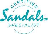 Travel agents at Wandering Bee Travel are a certified Sandals specialist